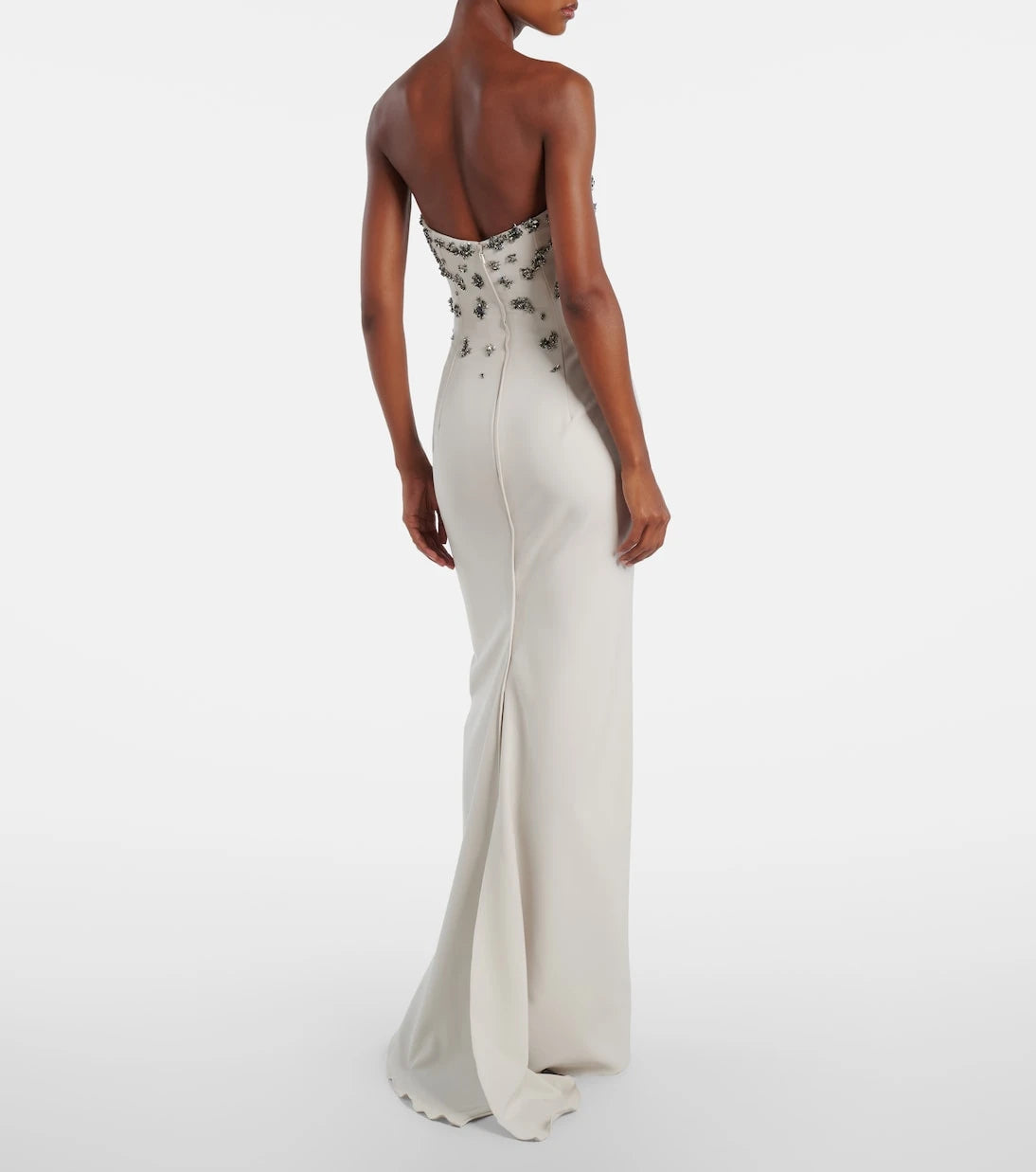 Marmar Halim - Embellished strapless gown