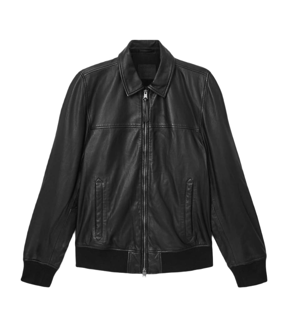 Black Rashford Leather Jacket