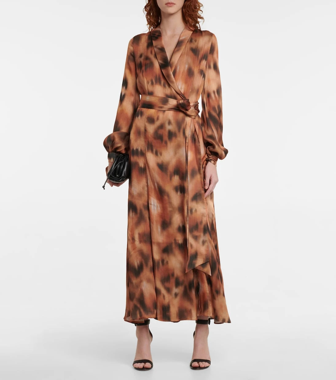 Galvan - Cabana leopard-print wrap dress