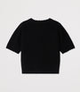 Wool-Cashmere Short-Sleeve Sweater (4-8 Years)