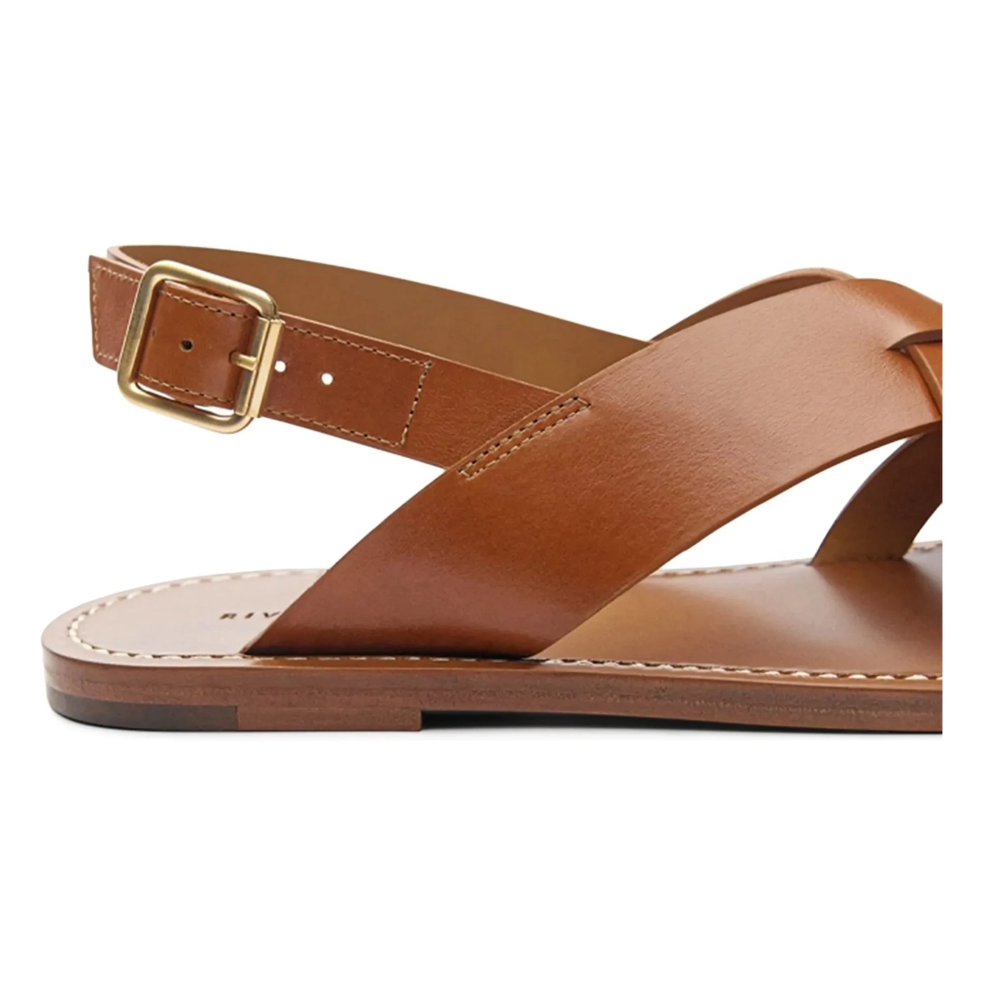 Rivecour - Sandals n°204 Leather | Cognac