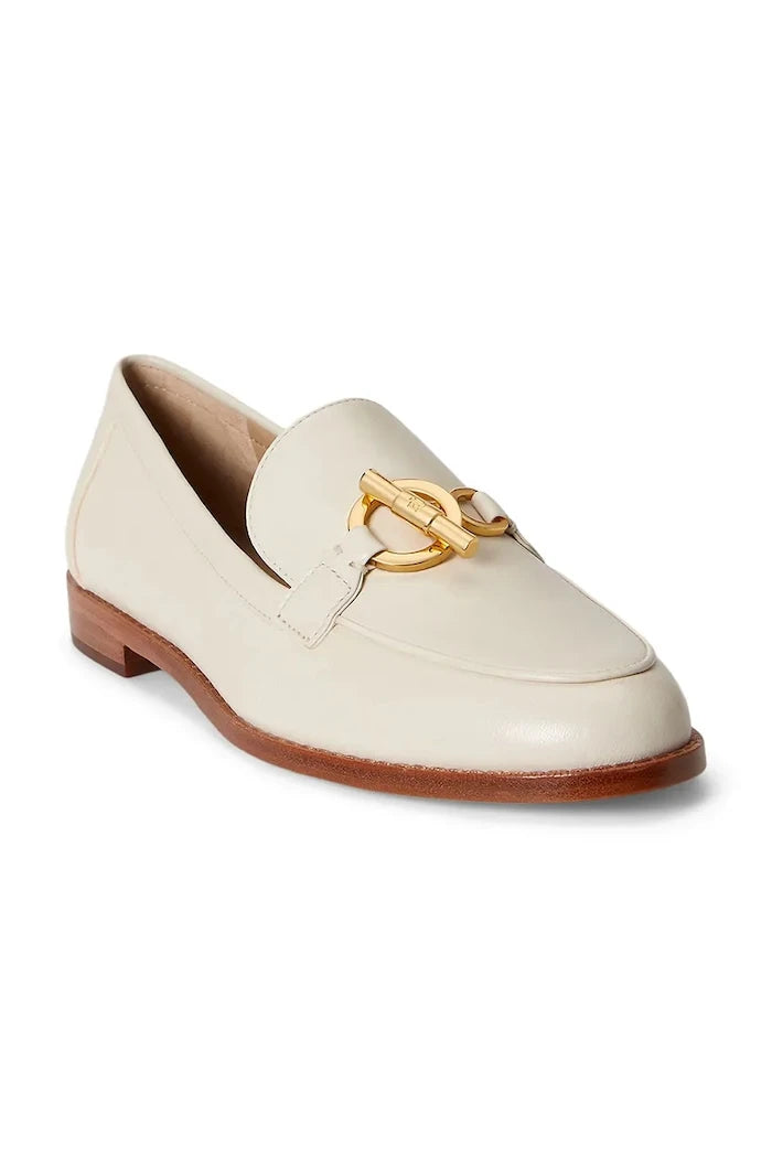 Lauren Ralph Lauren мокасини дамски от кожа Blaike