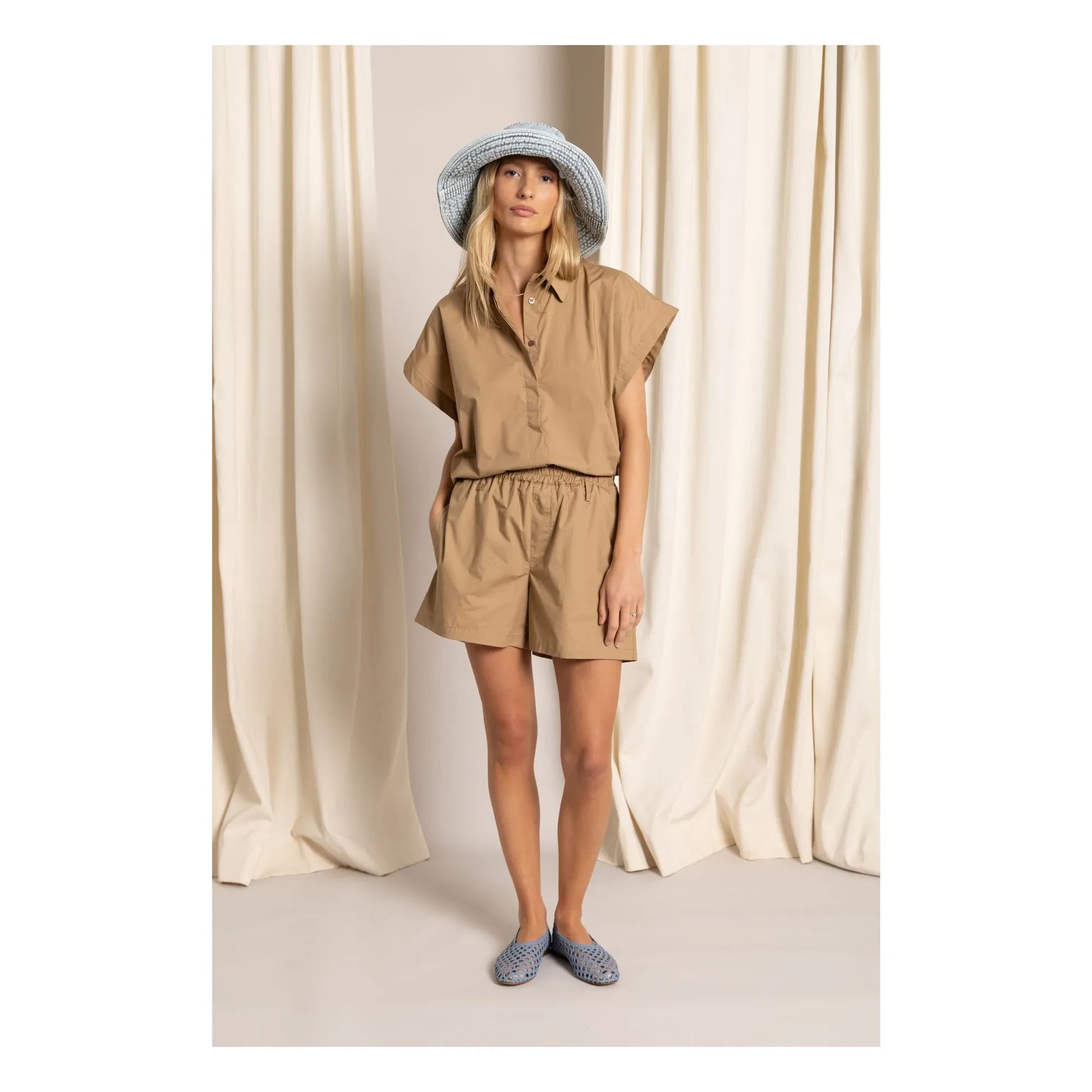 Smallable Woman - Sora shorts | Frosted brown