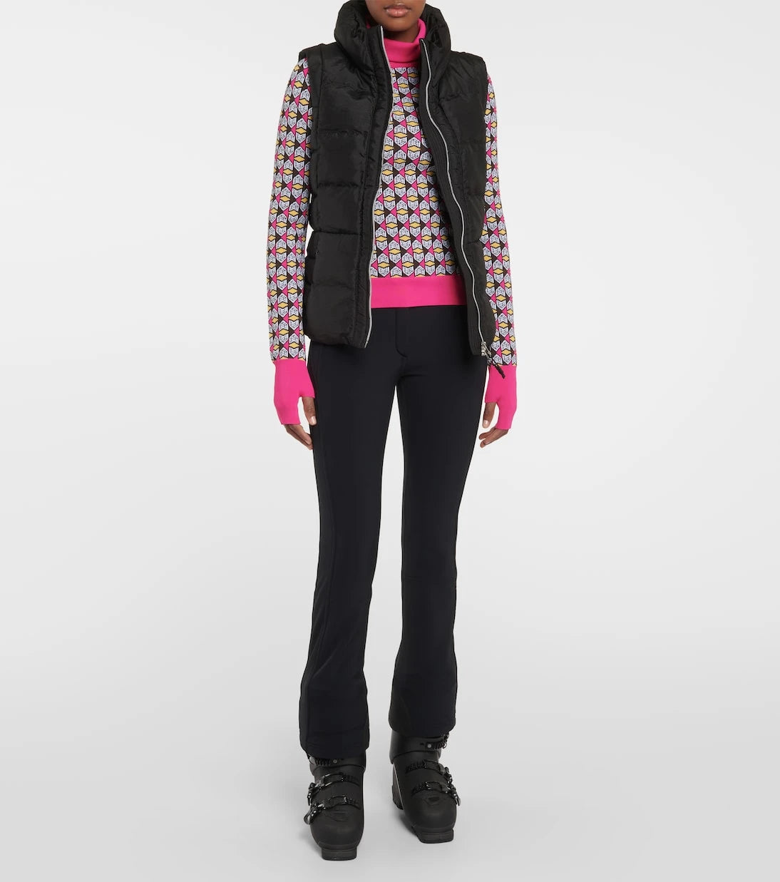 Jet Set - Logo turtleneck sweater