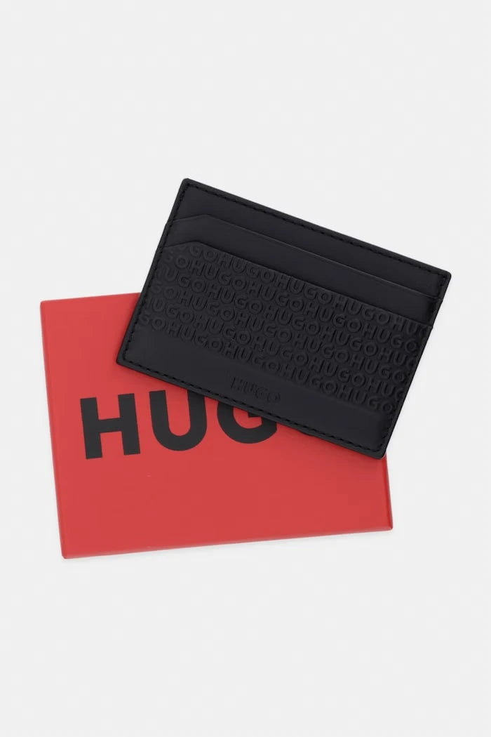 HUGO калъф за карти мъжки от кожа ETHON_Card Case MG