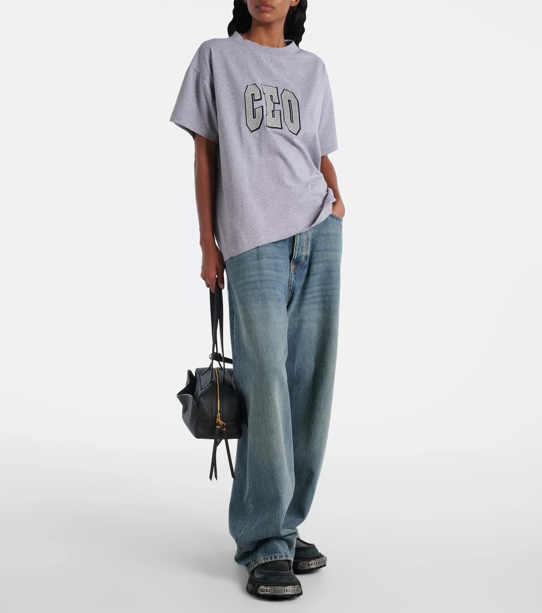 Balenciaga - CEO Team cotton jersey T-shirt