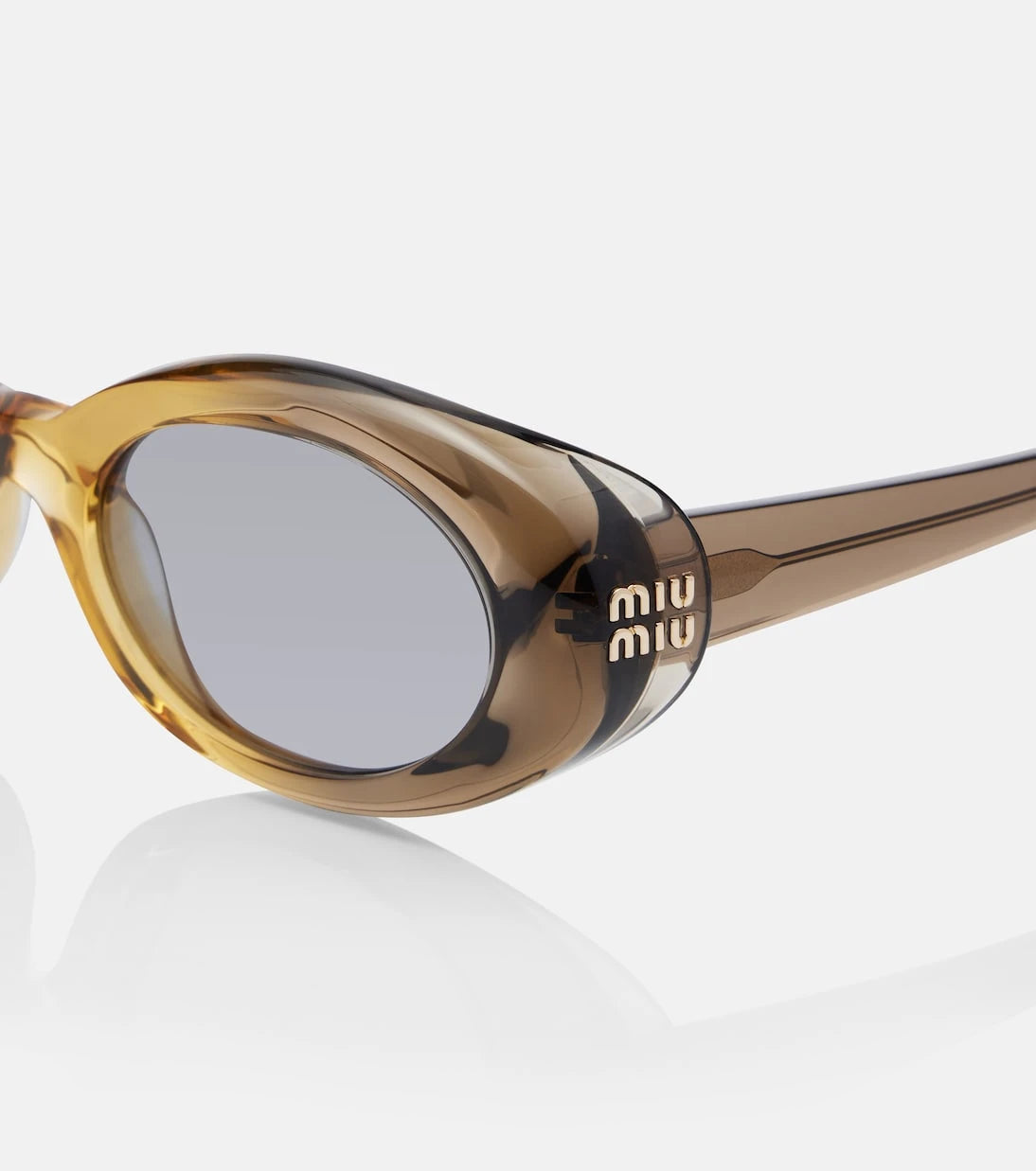 Miu Miu - Rêverie oval sunglasses