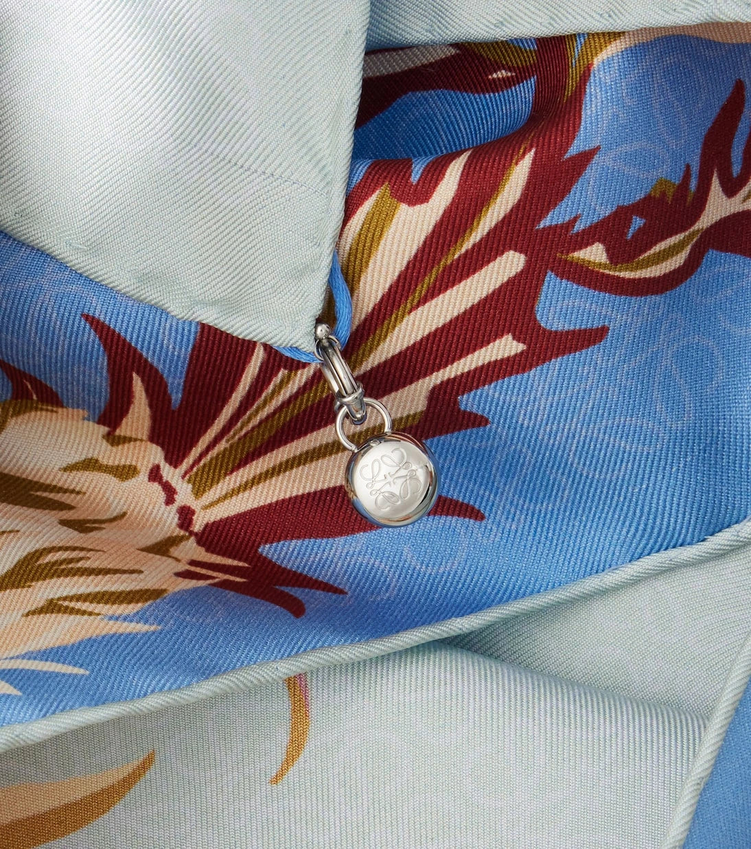 Loewe - Printed silk twill scarf