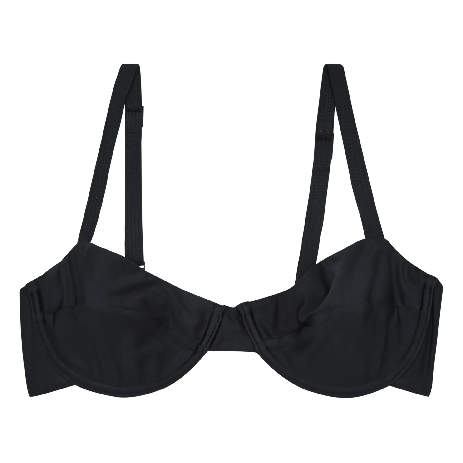 Matteau - Balconette Bikini Top | Black