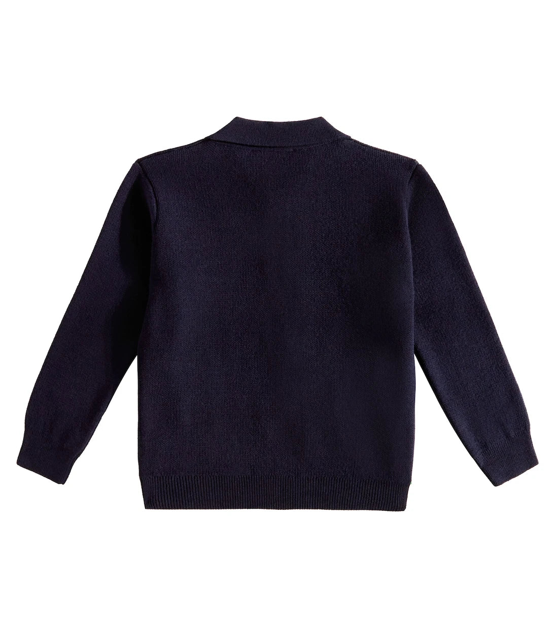 Versace Kids - Logo wool polo sweater