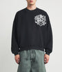 Black Collegiate Crest Sweatshirt