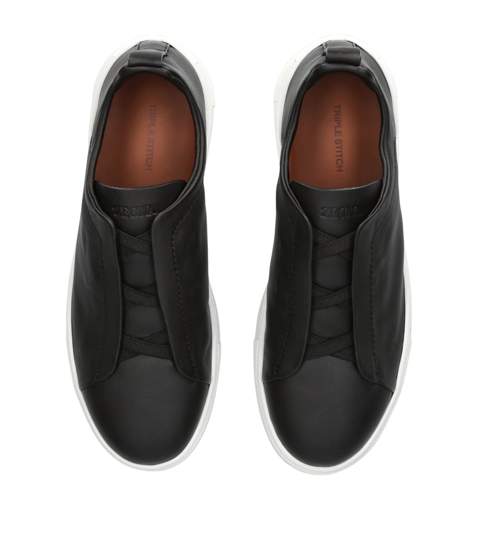 Leather Triple Stitch SECONDSKIN Sneakers