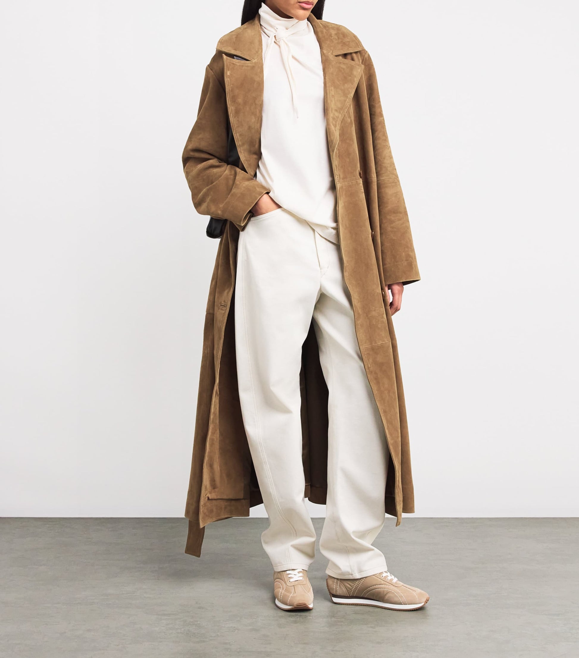 Beige Sport Sneakers