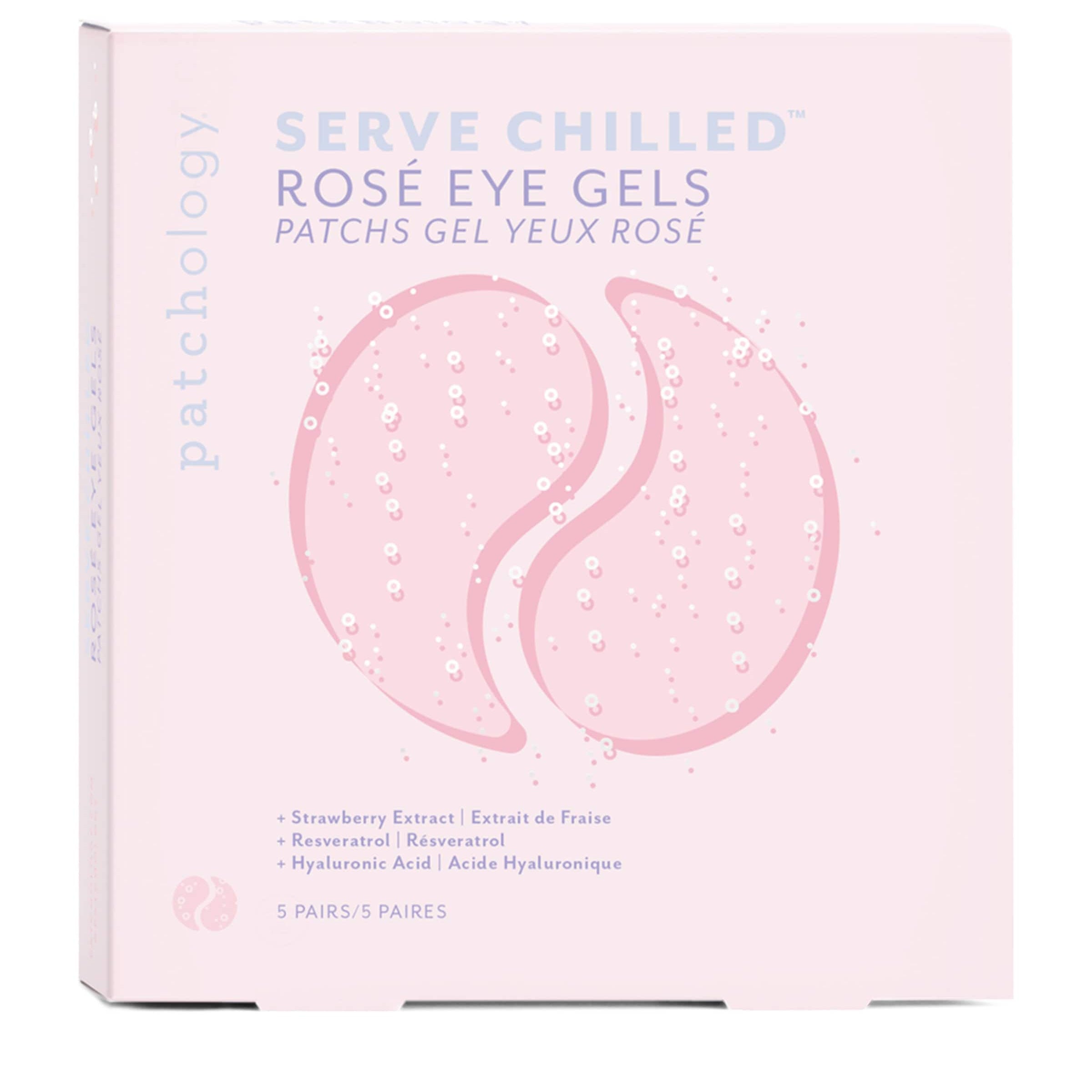 Patchology Serve Chilled Rosé Eye Gels (5 Pack)