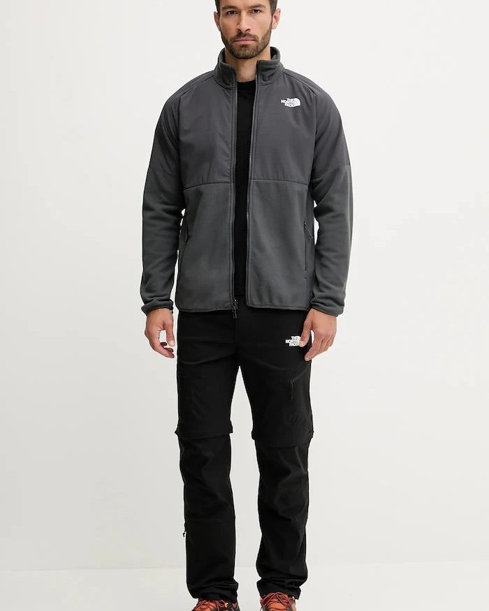The North Face спортен суичър от полар Glacier Heavyweight