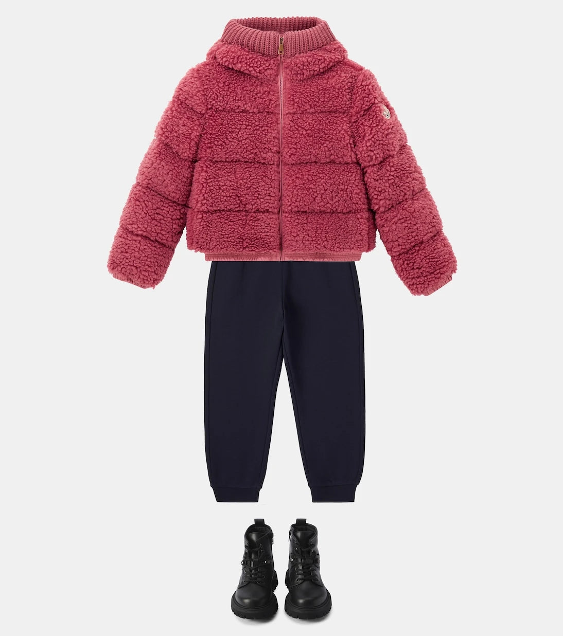 Moncler Enfant - Adalberta teddy down jacket