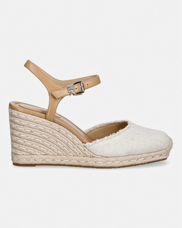 MICHAEL Michael Kors Kenzie Wedge Kadın Eğik Platform Espadril