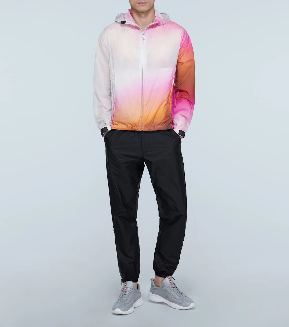 Prada - lightweight hooded jacket