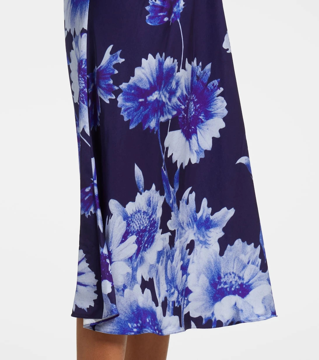 Erdem - Floral draped midi dress