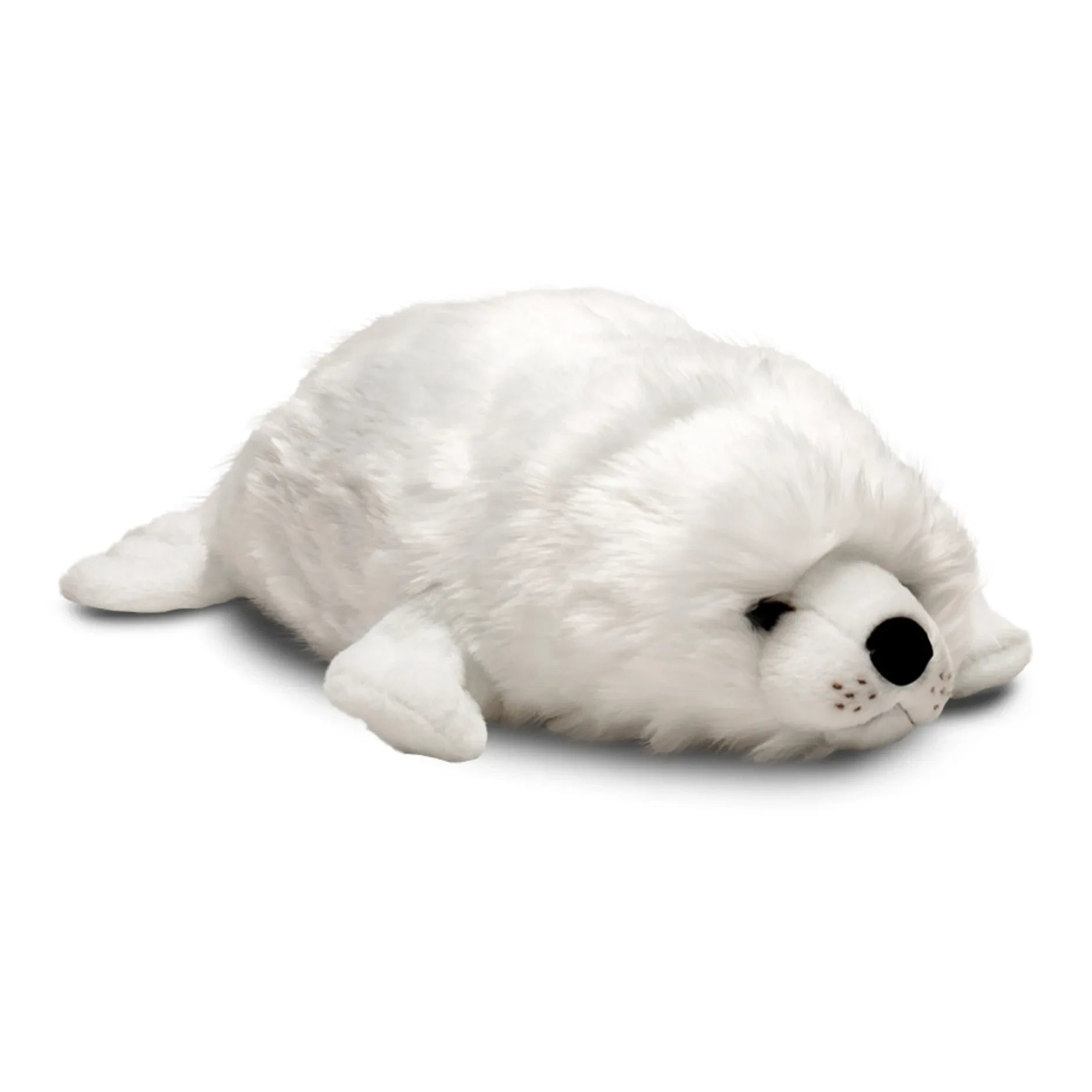 La Pelucherie - Arsène Seal Cuddly Toy | White
