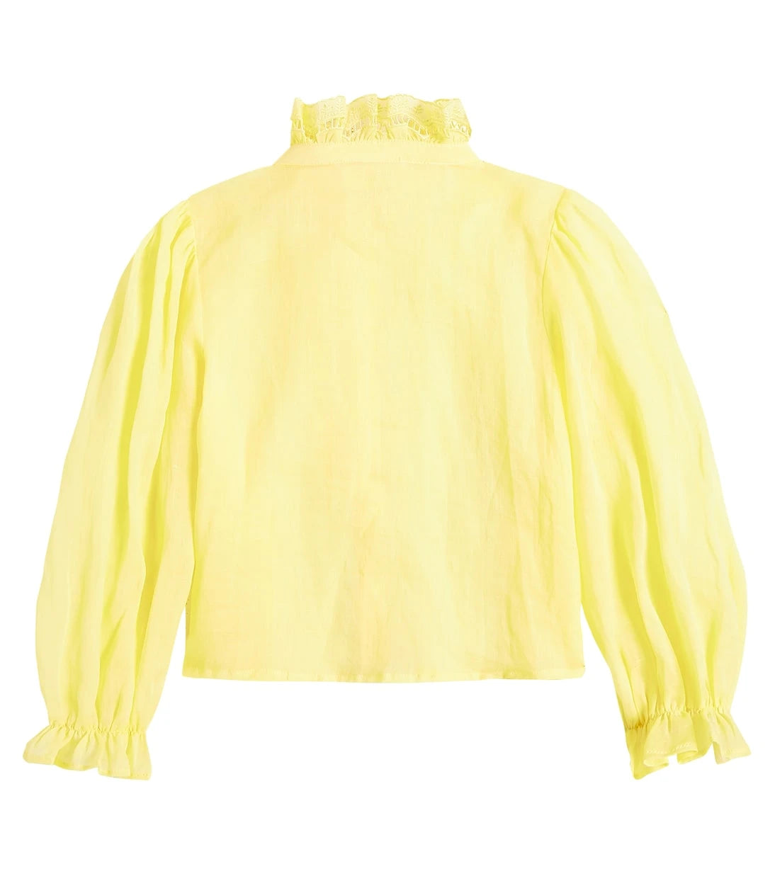Petite Amalie - Embroidered linen shirt