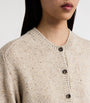 Donegal Cashmere Cardigan 006334 CREAM DN DNGL