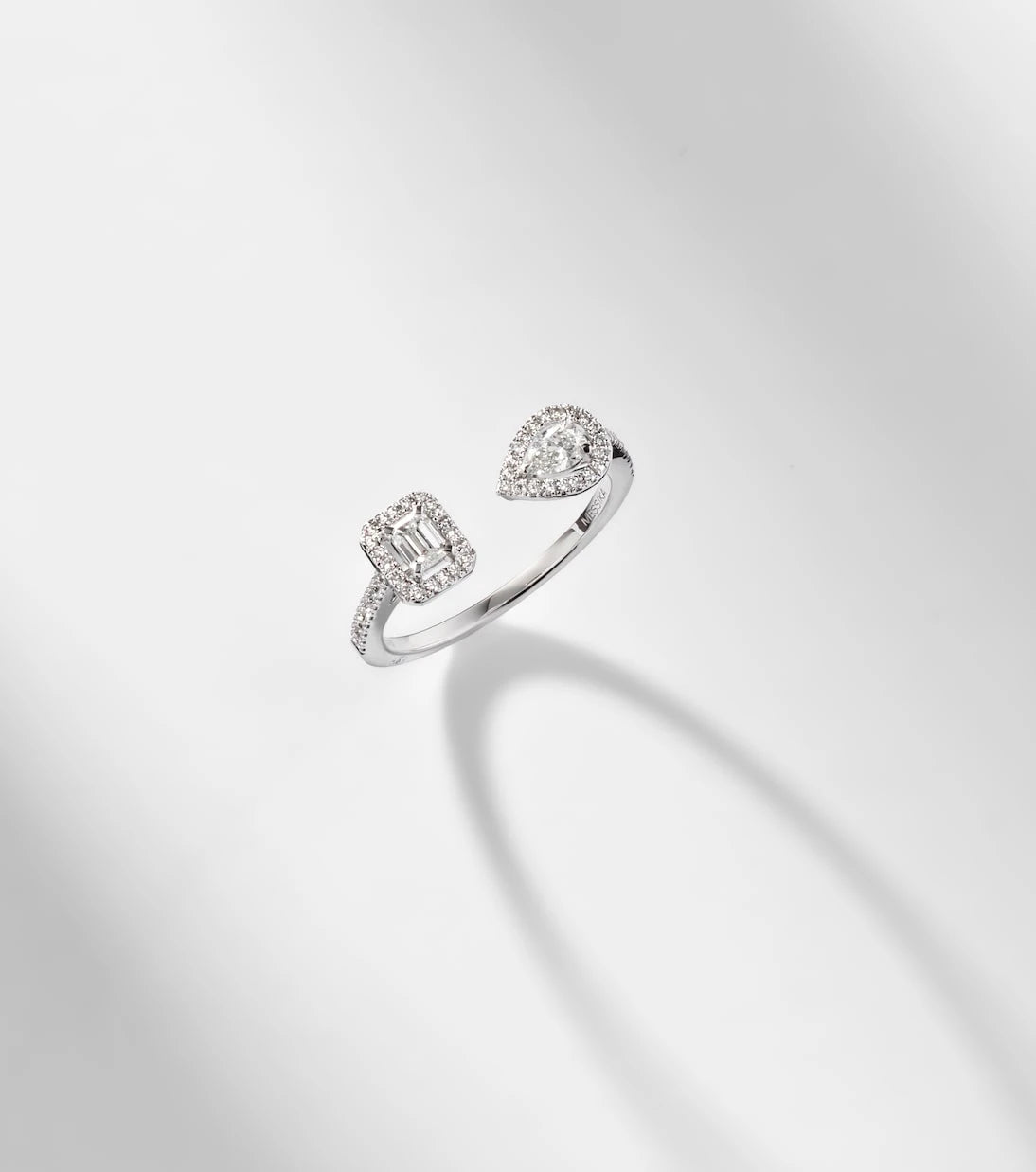 Messika - My Twin 18kt white gold ring with diamonds
