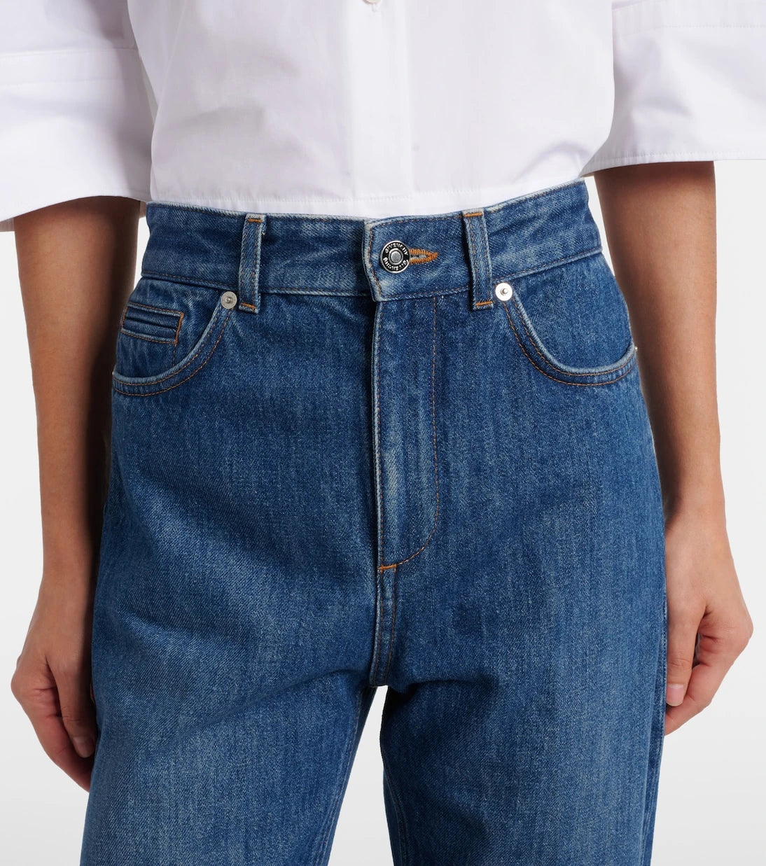 Givenchy - Mid-rise straight jeans