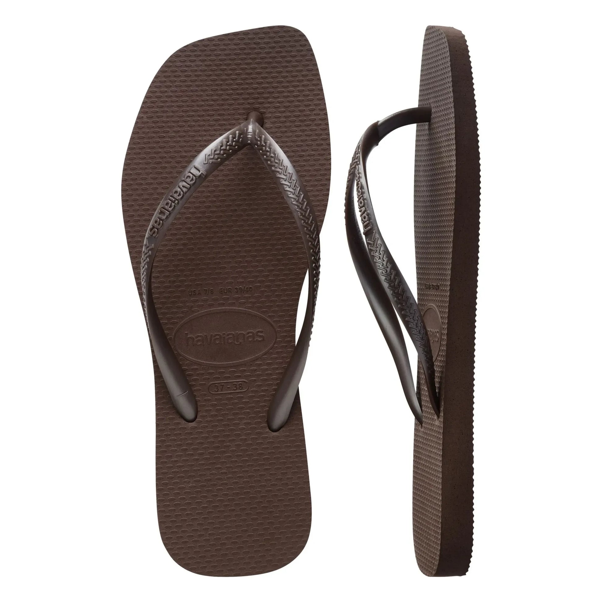 Havaianas - Slim Square flip-flops | Chocolate