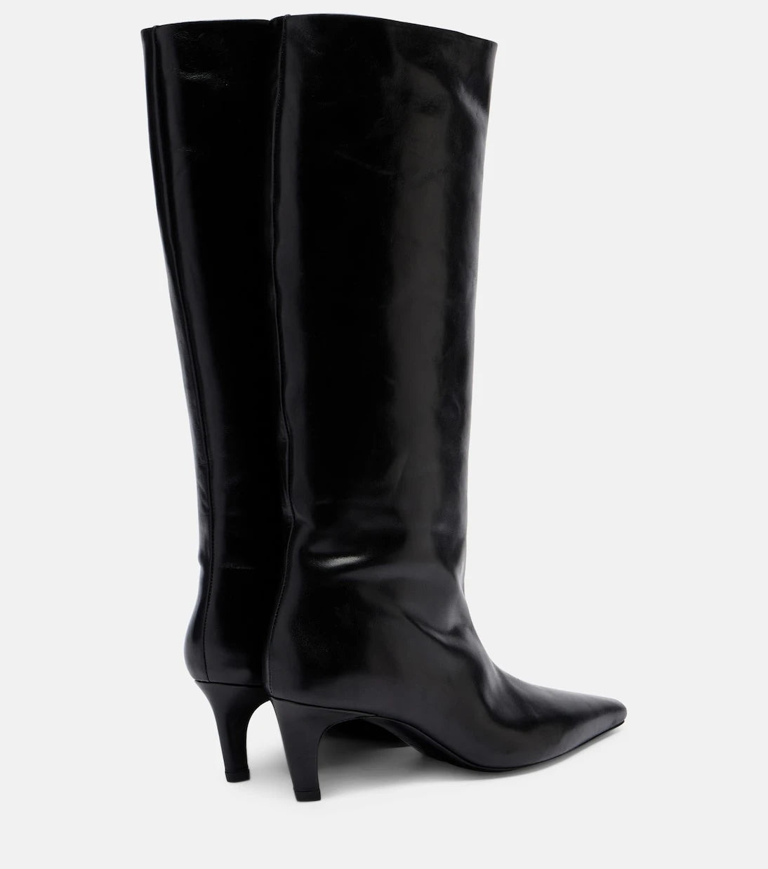 JUDE - Cave leather knee-high boots