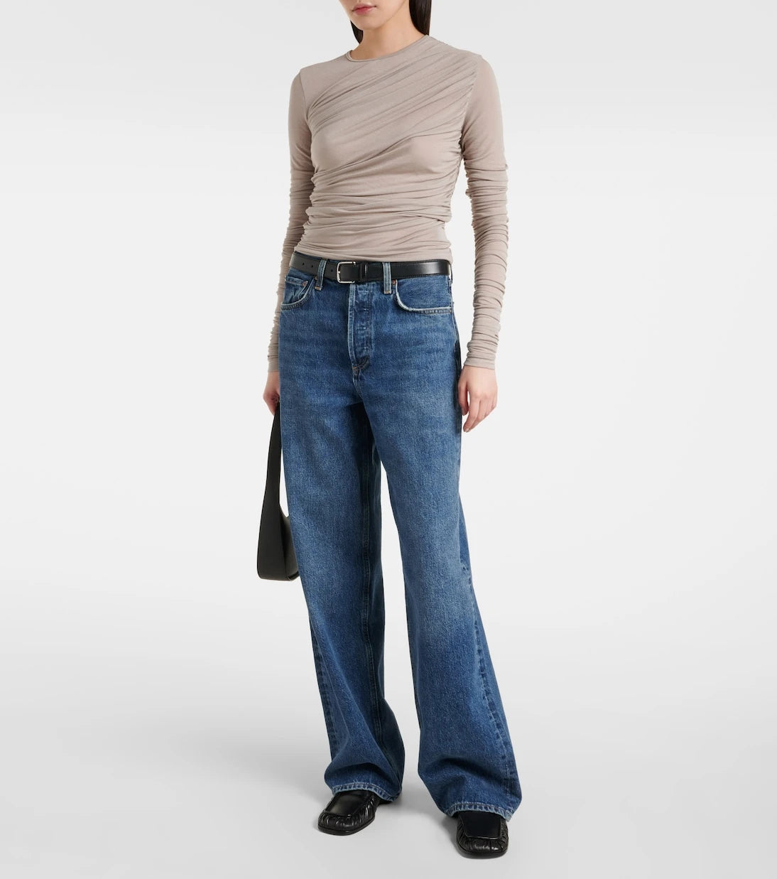 Agolde - Tania Twist ruched top