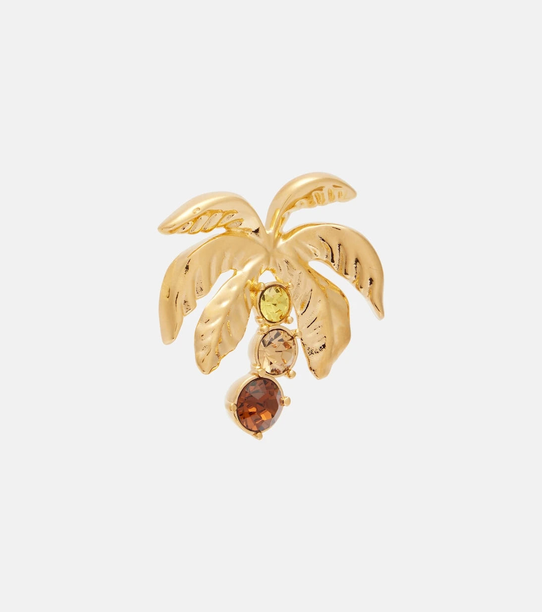 Oscar de la Renta - Palm Tree embellished earrings