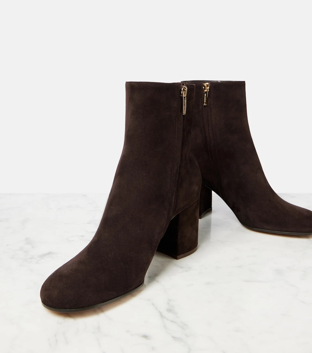 Gianvito Rossi - Joelle 70 suede ankle boots