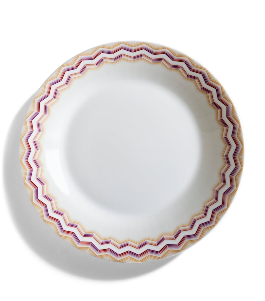 Missoni Home Porcelain Zigzag Jarris 156 Soup Plate (22cm)