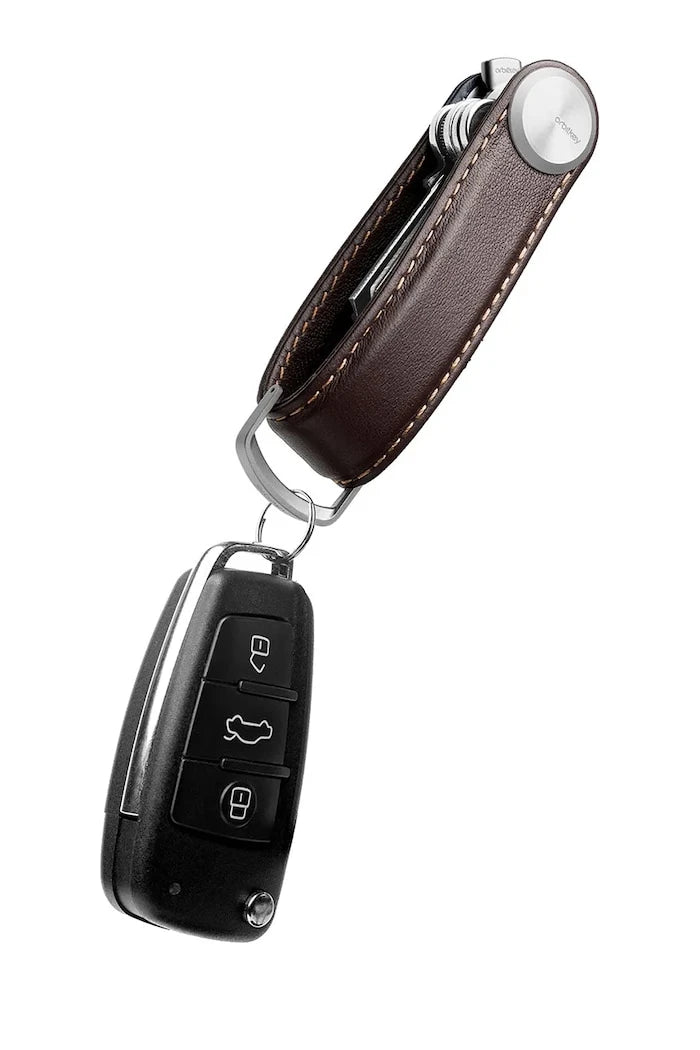 Кожен калъф за ключ Orbitkey Pro Leather 9,3 x 3,5 cm