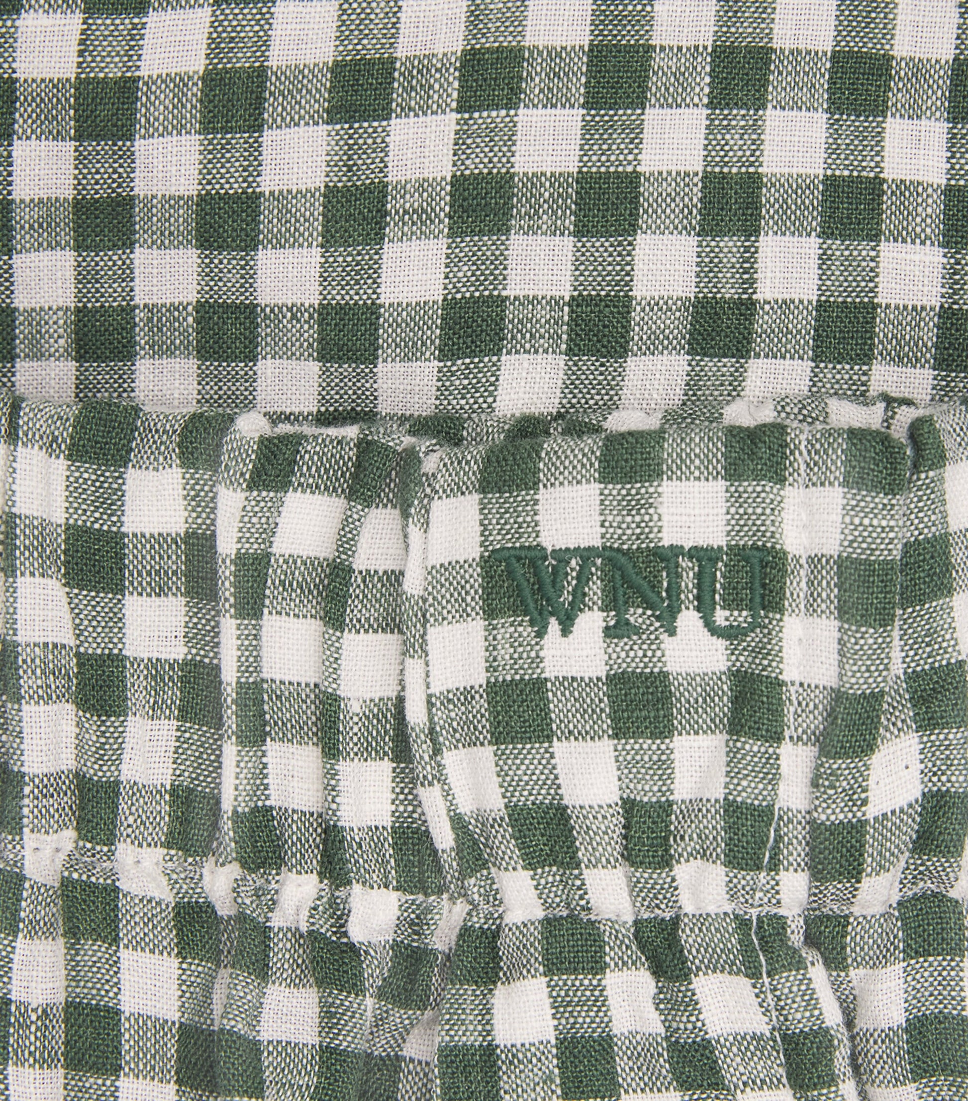 Green Linen The Boxer Shorts