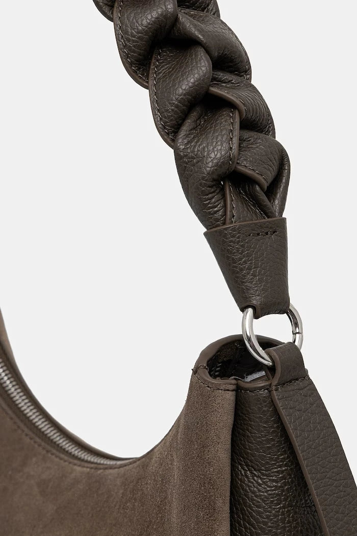 Coccinelle Kadın Süet Hobo Çanta BOHEME SUEDE BIMATERIAL