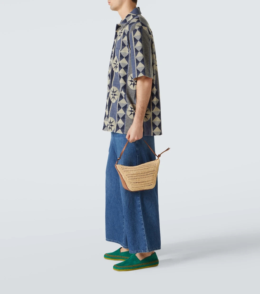 Loewe - حقيبة كتف هاموك ميني من باولا إيبيزا