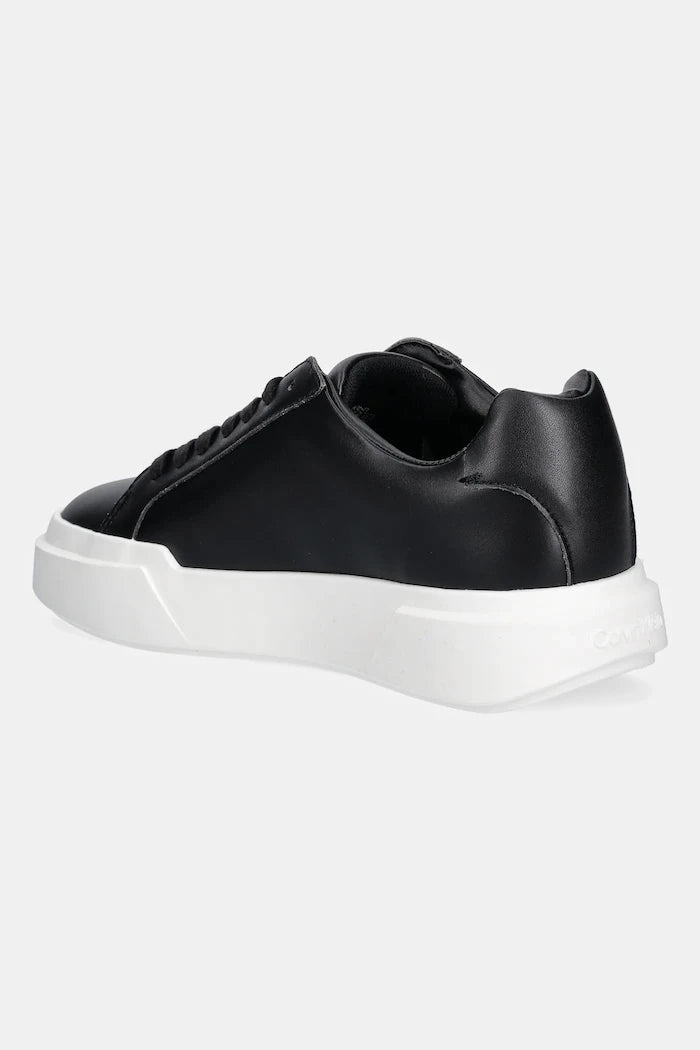 Кожени маратонки Calvin Klein CHUNKY CUPSOLE LACEUP LTH