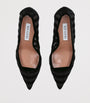Aquazzura Black Nude Pumps 85