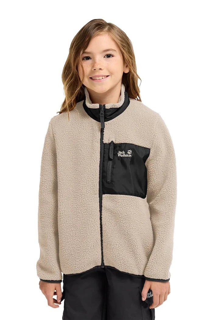 Jack Wolfskin Çocuk Polar Fermuarlı Üst LITE CURL FZ K