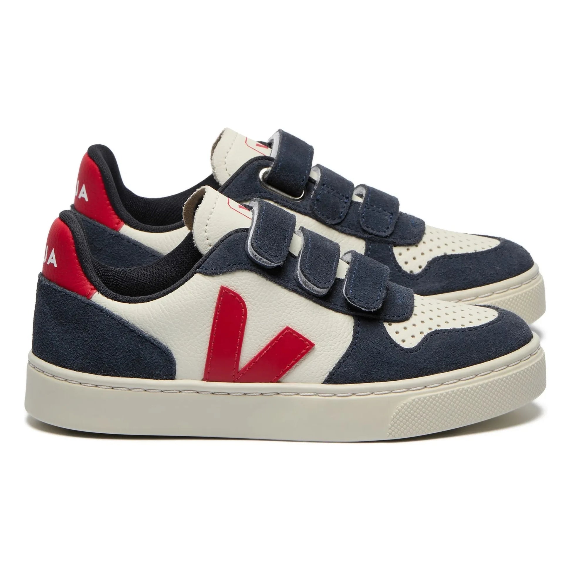 Veja - V-10 Scratch Sneakers | Navy blue