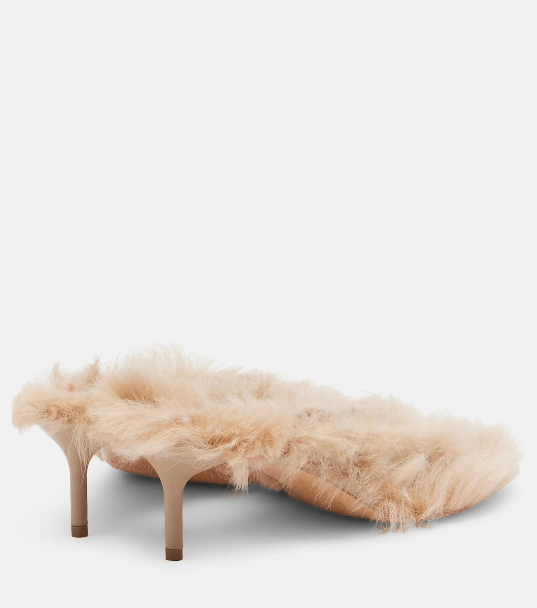 Acne Studios - صندل ثونغ من جلد الغنم