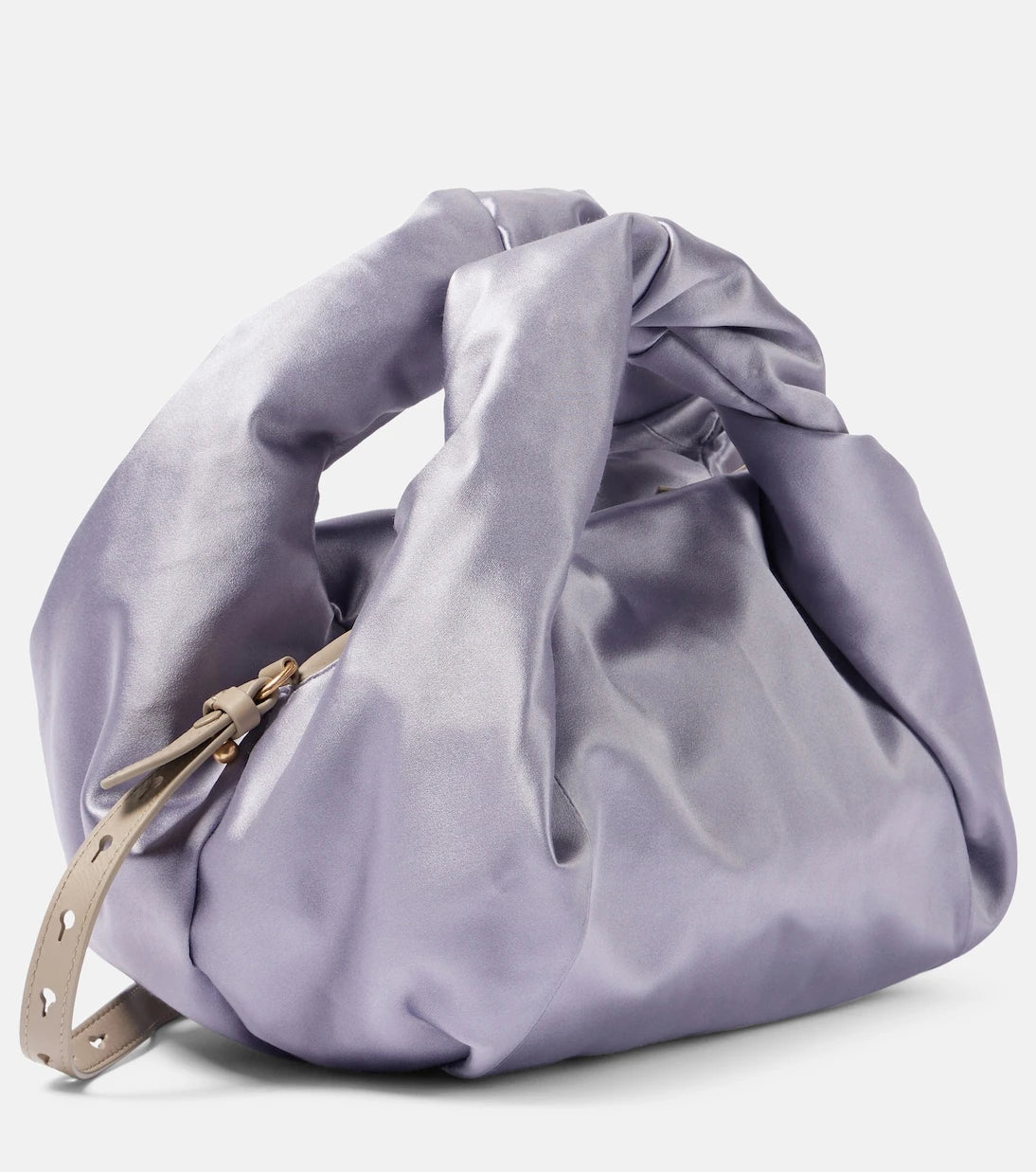 Dries Van Noten - Twist satin tote bag