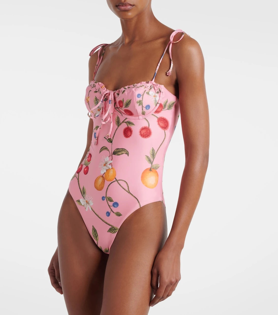 Agua by Agua Bendita - Ébano printed swimsuit