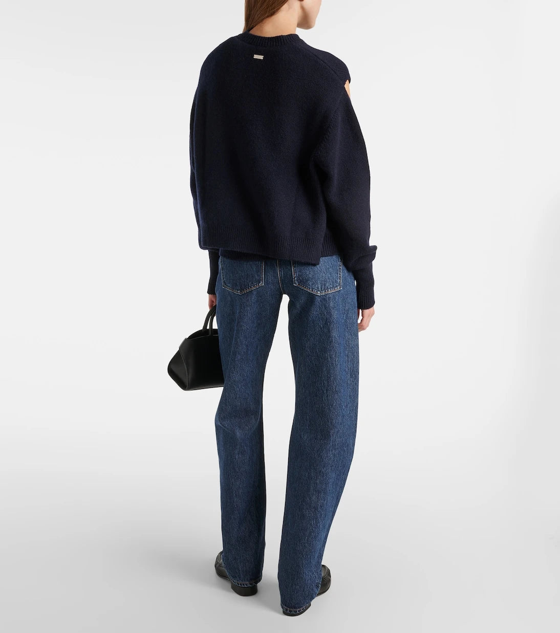 Ferragamo - Cutout cashmere-blend sweater