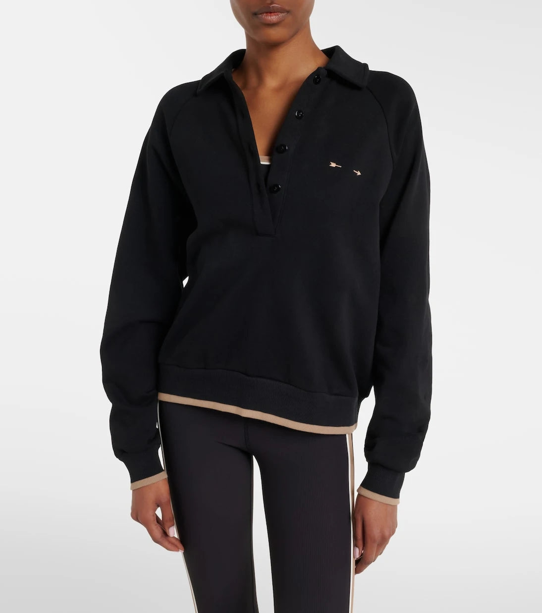 The Upside - Collared Elle cotton polo shirt