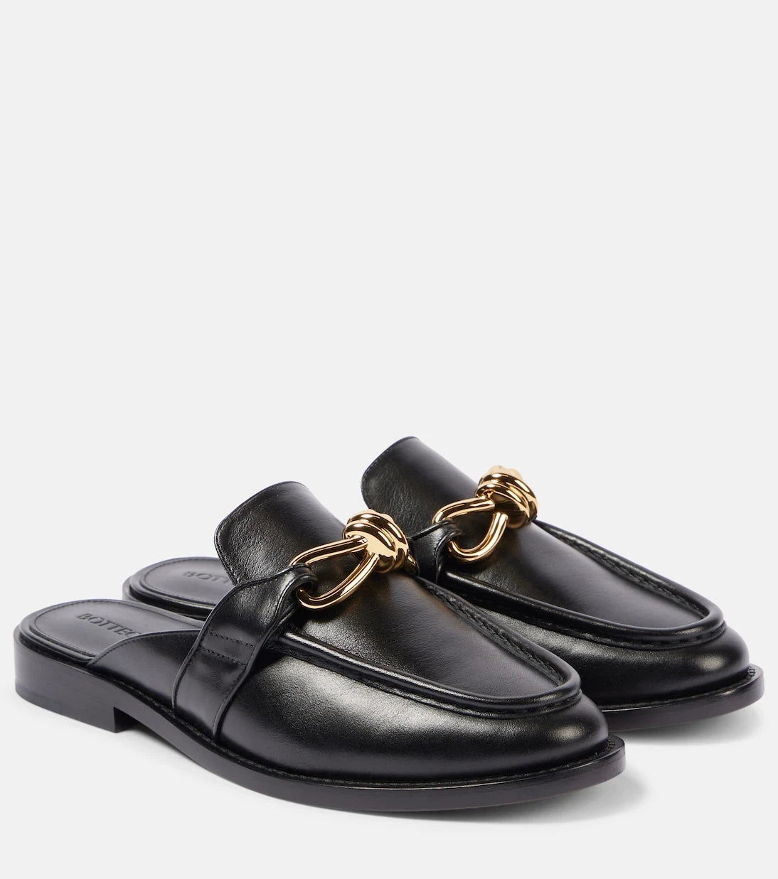 Bottega Veneta - Astaire Knot leather mules