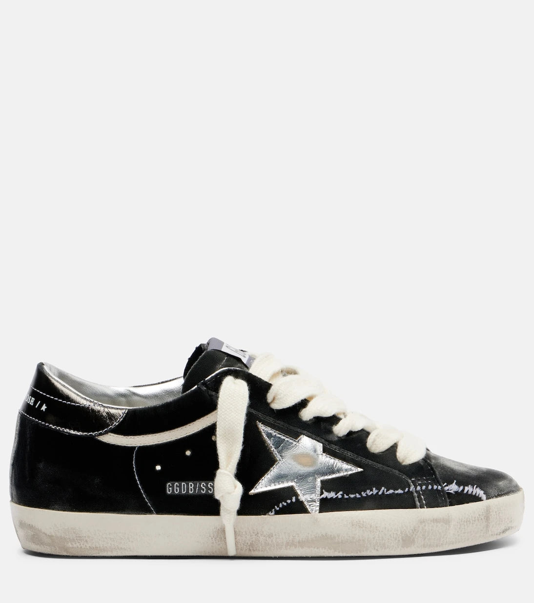 Golden Goose - Super-Star velvet sneakers