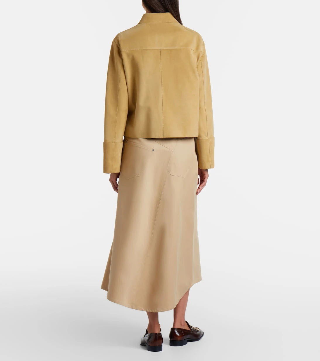 Loewe - Asymmetric cotton midi skirt